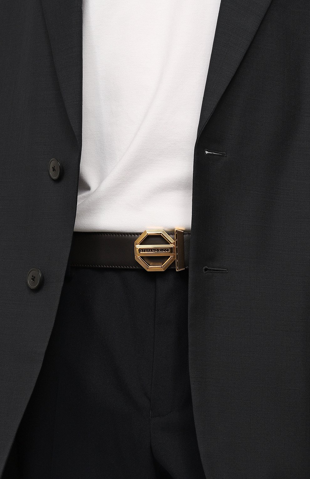 Кожаный ремень STEFANO RICCI, арт. N381VH/C5540, фото 2