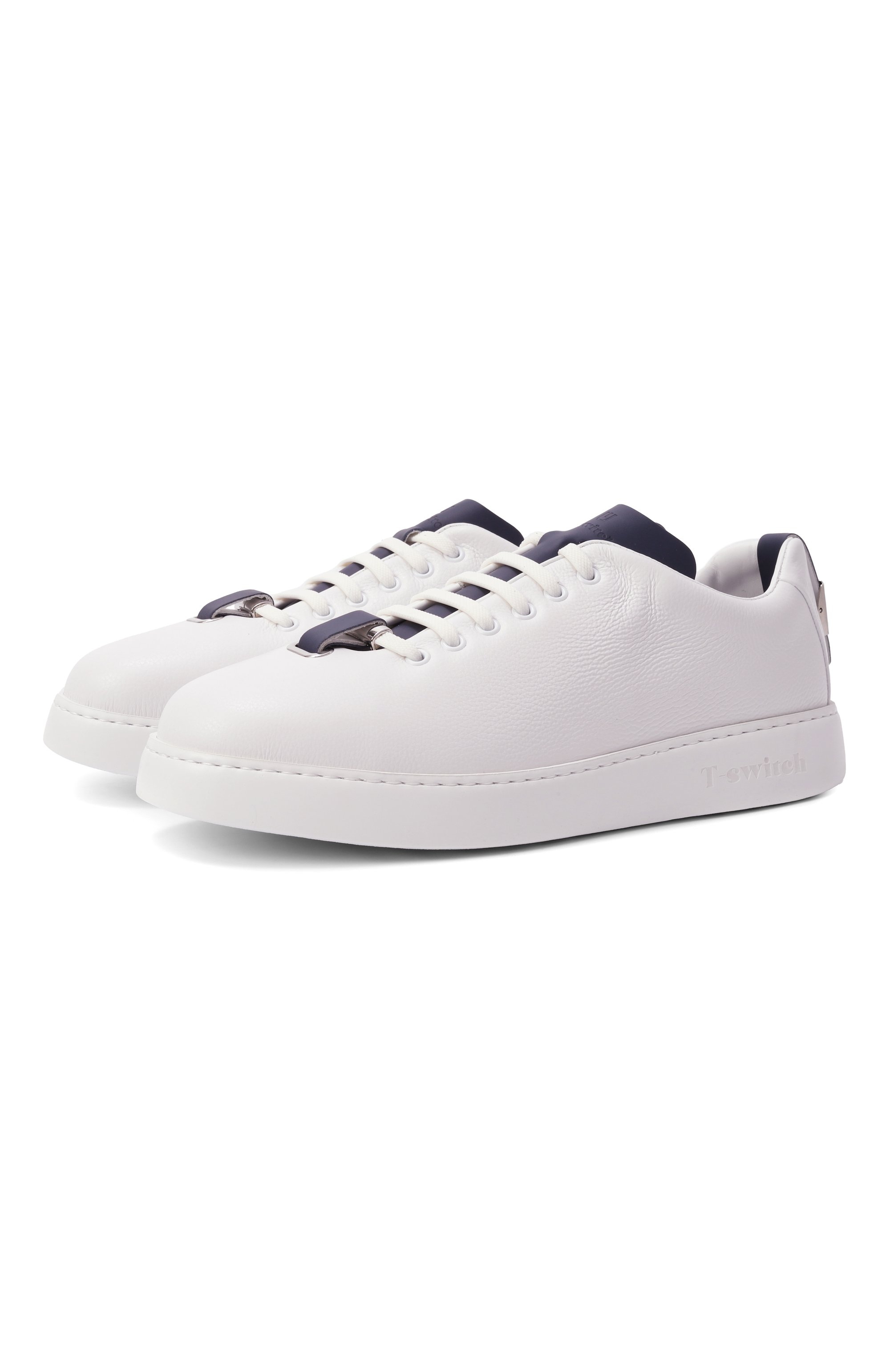 Кожаные кеды t-switch  W.GIBBS, арт. BREE001/MEM0RY, фото 1