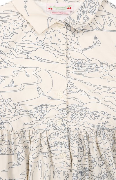 Хлопковое платье BONPOINT, арт. S06GDRW00048/4A-8A, фото 3