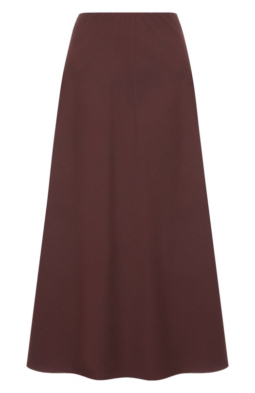 Юбка из шерсти и вискозы Brunello Cucinelli MB143G3634 Бордовый MB143G3634