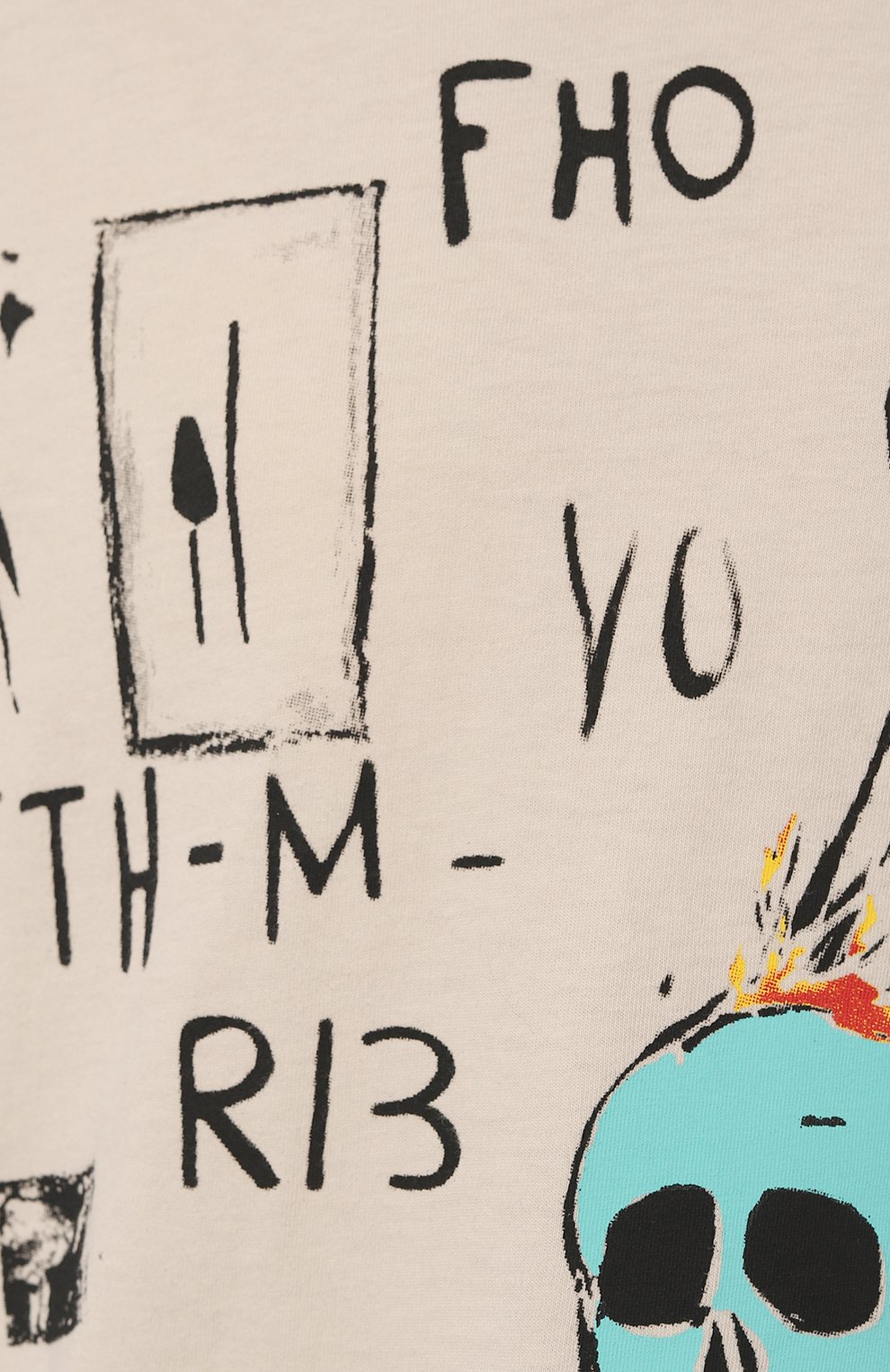 Хлопковая футболка R13, арт. R13WK141-111AL, фото 5