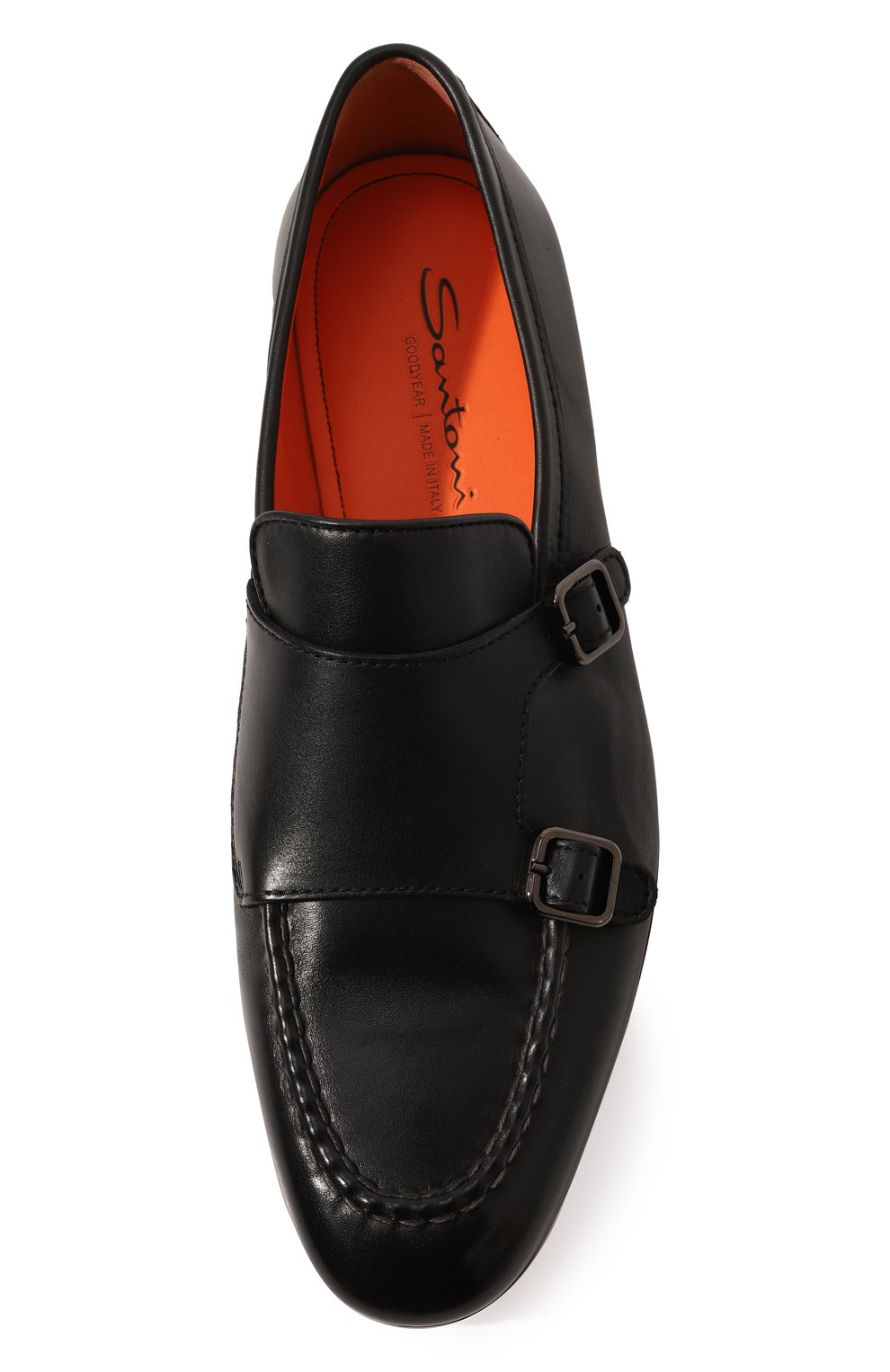 Кожаные монки carlos SANTONI, арт. MCNG18003SA4BSLFN01, фото 6