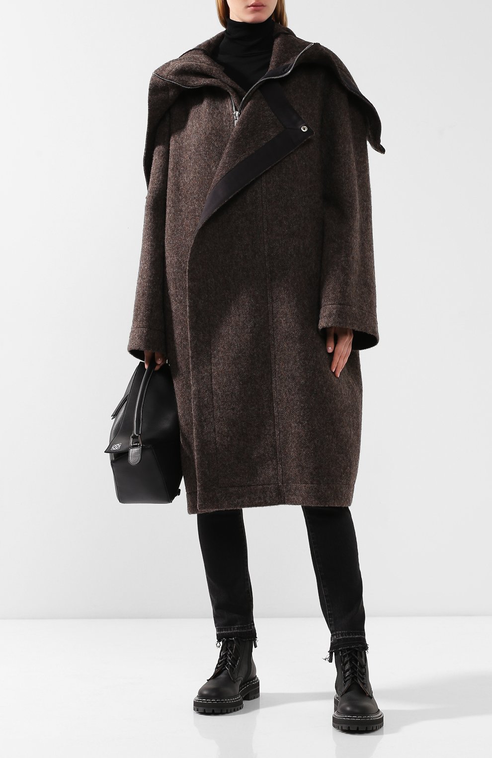 Шерстяное пальто RICK OWENS, арт. RP19F5905/WFM, фото 2
