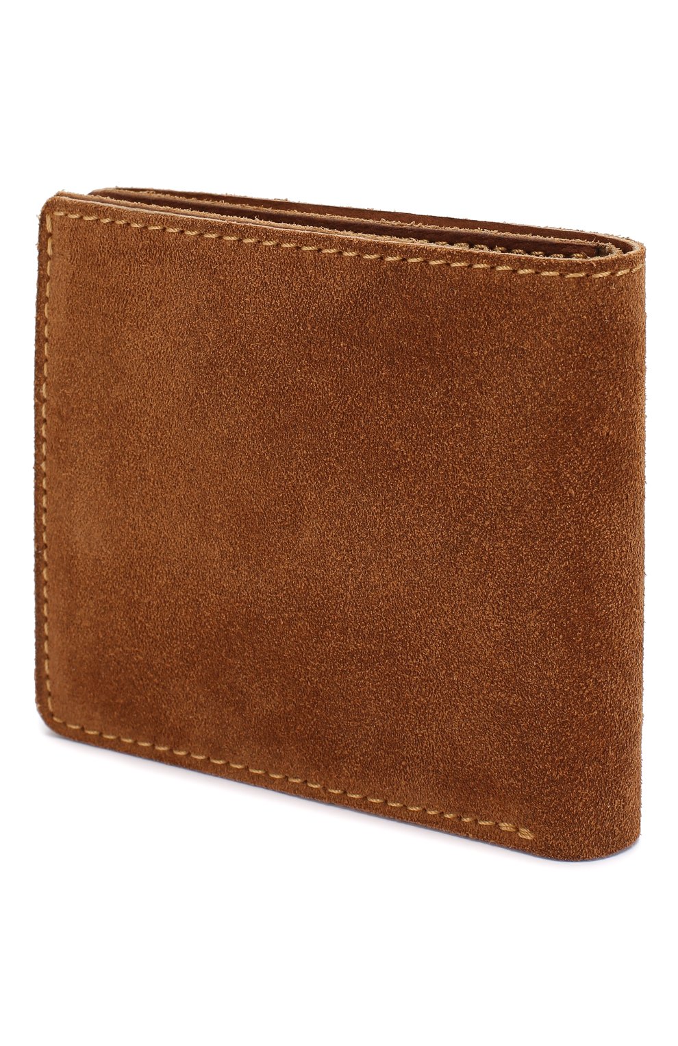 Замшевый футляр для кредитных карт RRL светло-коричневого цвета по цене 29950 руб., арт. 417687395, фото 2 Замшевый футляр для кредитных карт RRL, арт. 417687395, фото 2