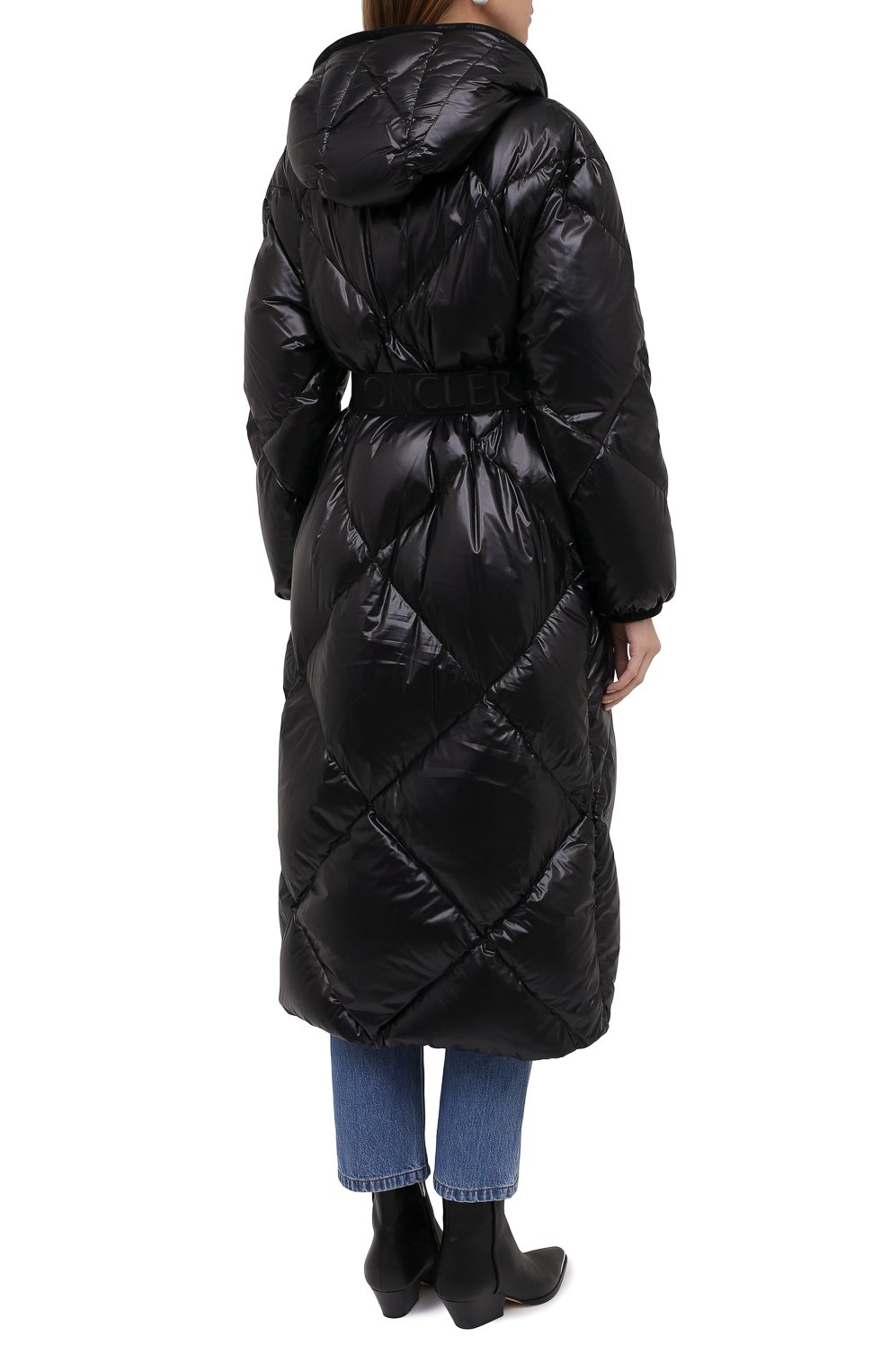 Пуховое пальто rolland MONCLER черного цвета по цене 198000 руб., арт. G2-093-1C000-34-68950, фото 4 Пуховое пальто rolland MONCLER, арт. G2-093-1C000-34-68950, фото 4