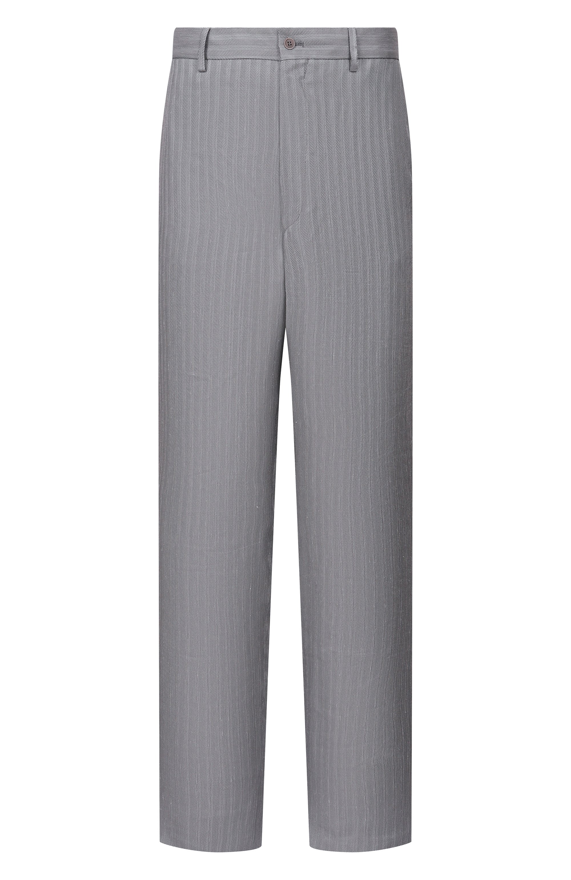 Брюки из вискозы и льна GIORGIO ARMANI, арт. GM000121/TE14464, фото 1