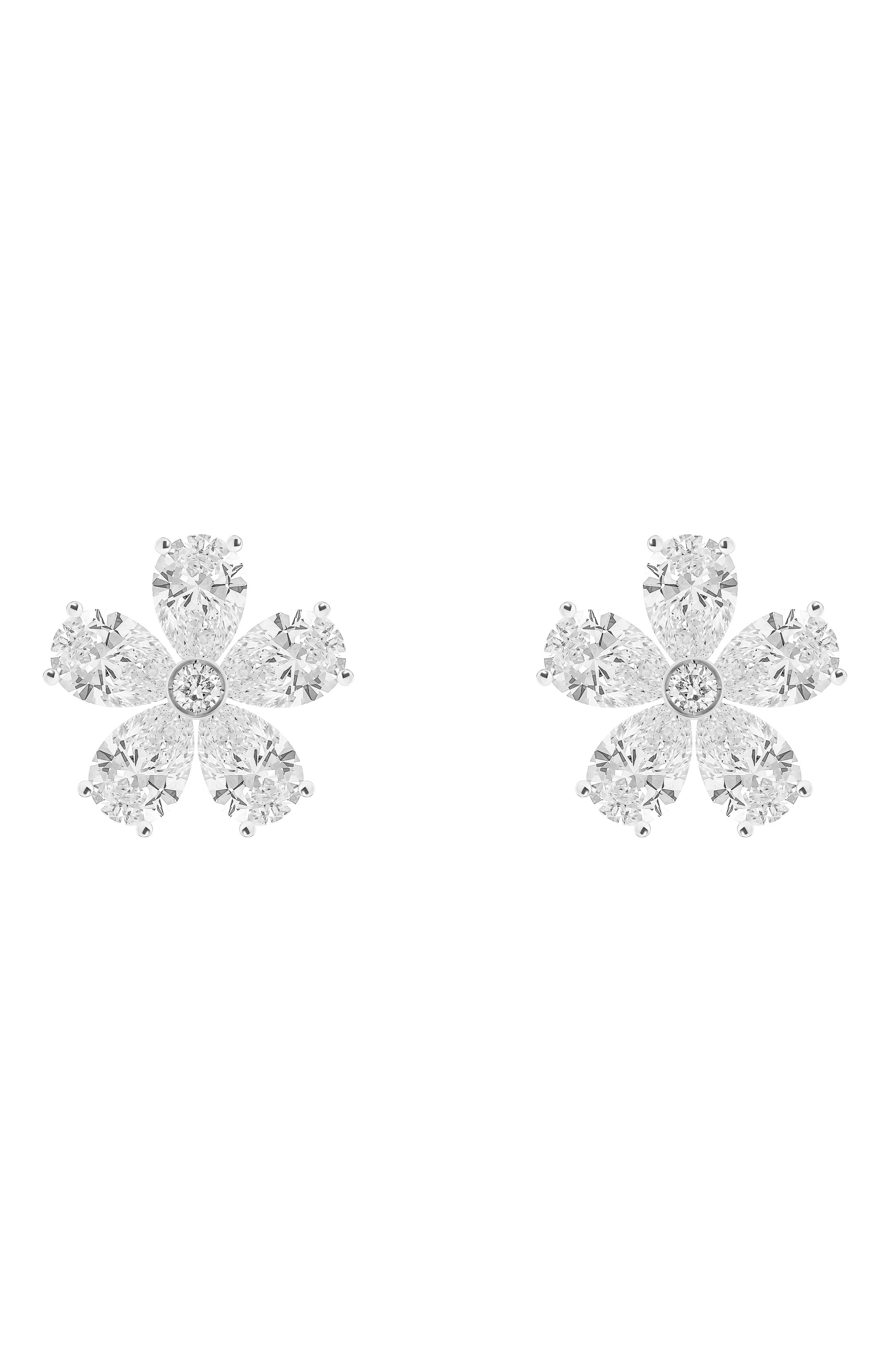 Серьги-гвоздики MERCURY, арт. ME18723/WG/FL1.00, фото 1