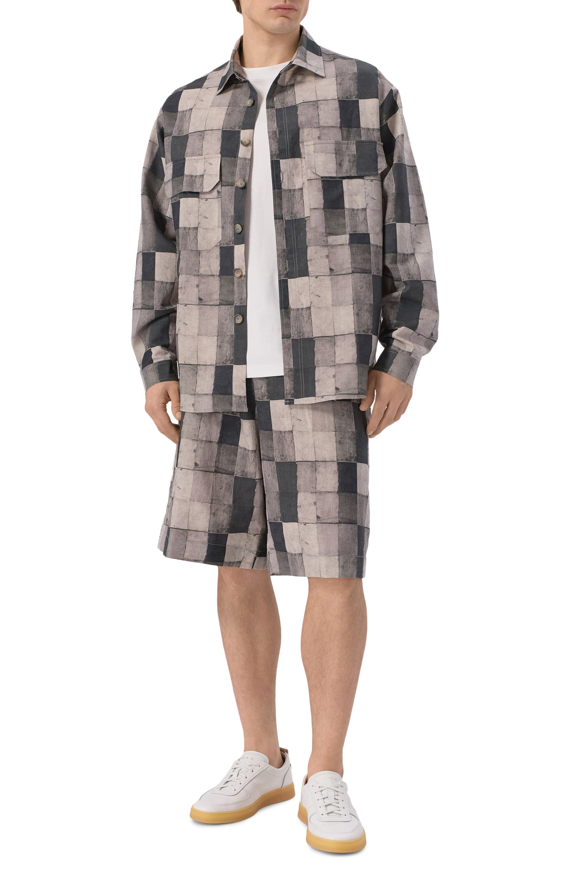 Шорты изо льна и хлопка WHITE SAND, арт. 26SU91/296, фото 2