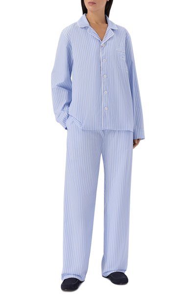 Хлопковые брюки SPORTY AND RICH, арт. PA07874326BL154, фото 2
