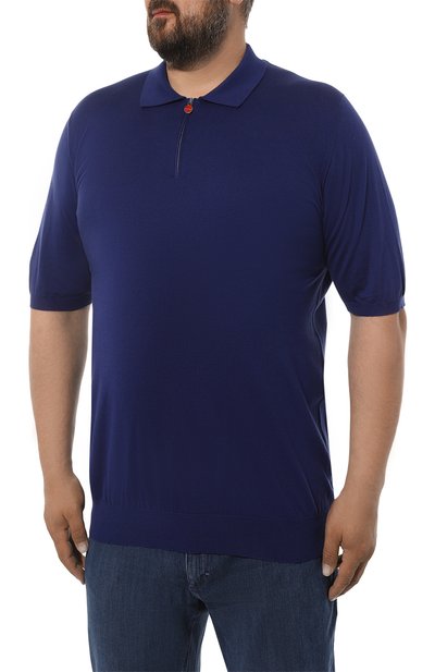 Хлопковое поло KITON, арт. UK33ZL, фото 3