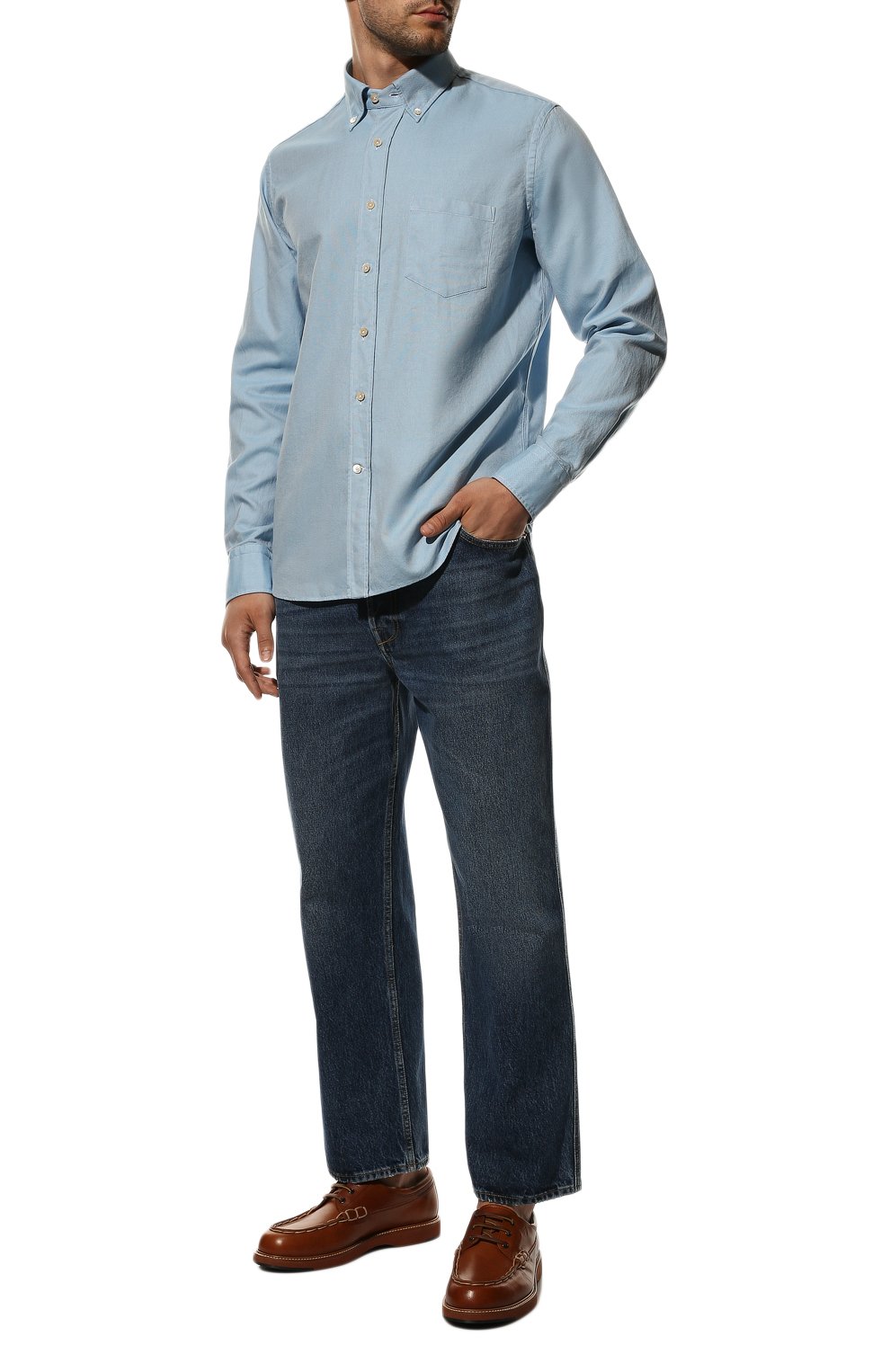 Хлопковая рубашка ALESSANDRO GHERARDI, арт. CASUAL/6601, фото 2