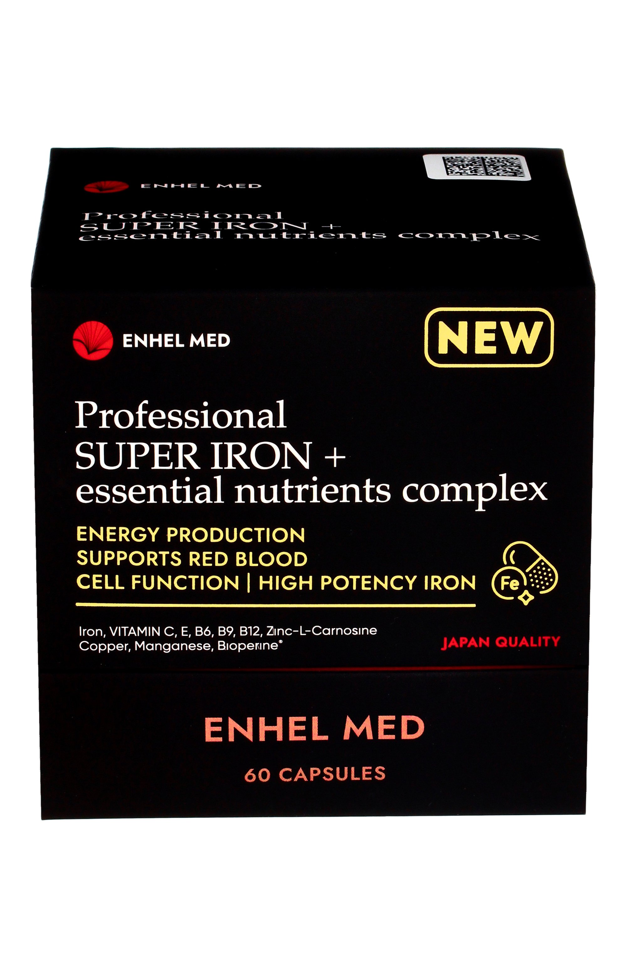 Профессиональный комплекс "супер железо с витаминами" (60шт.) ENHEL BEAUTY, арт. 4603744792888, фото 4