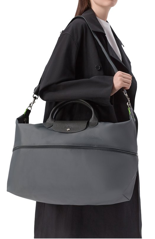 Сумка Le Pliage Green Expandable Longchamp L1911919/919 Серый  L1911919/919 Фото 2