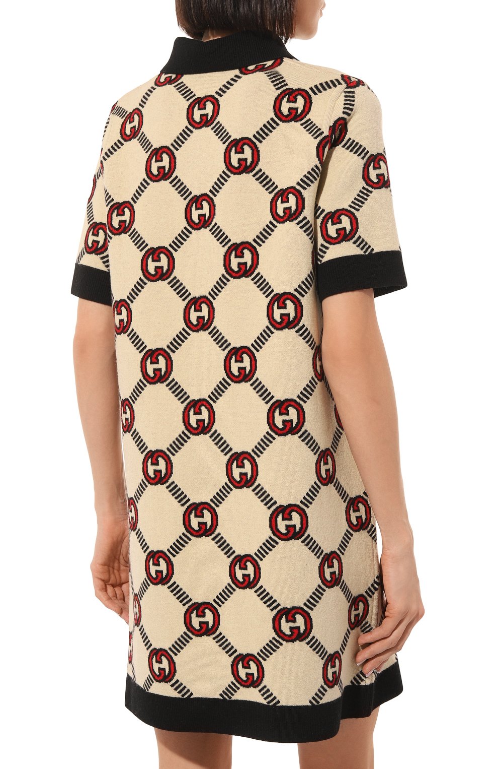 Двустороннее платье из шерсти GUCCI, арт. 678311 XKB5S, фото 4