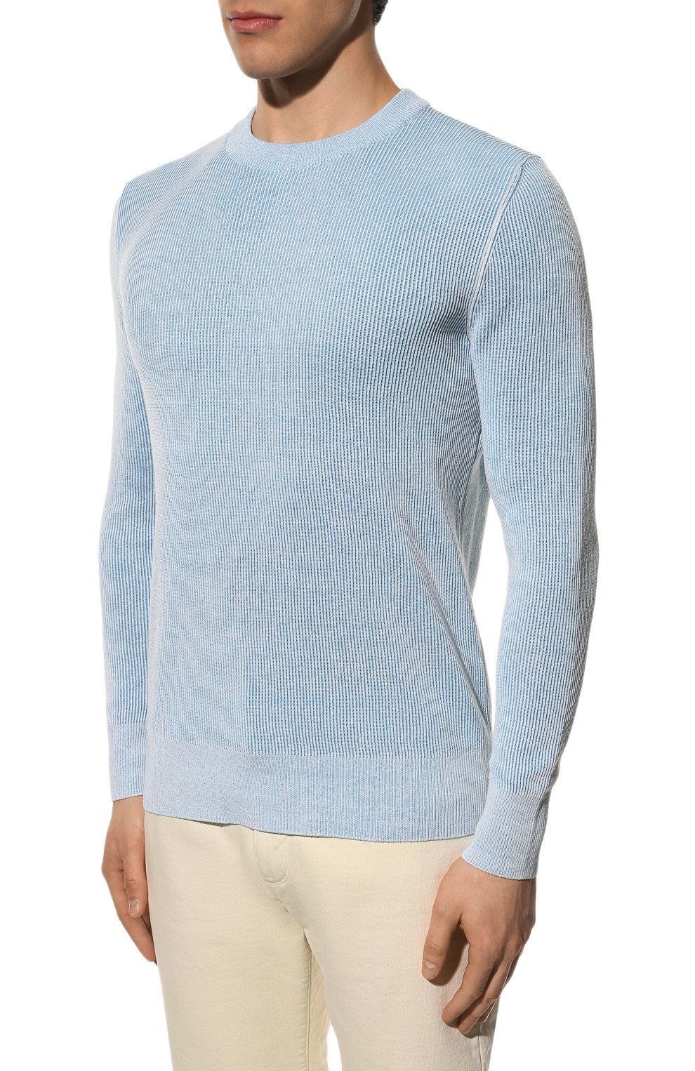 Джемпер изо льна и шелка LORO PIANA, арт. FAM0521, фото 3