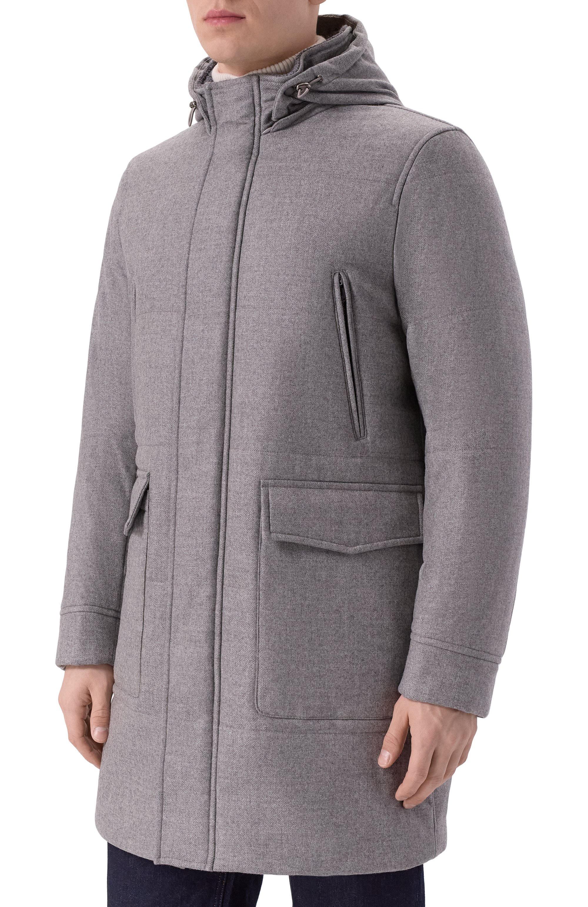 Парка из шерсти и кашемира ANDREA CAMPAGNA, арт. M0D.IMPERAT0/321014GQ, фото 3