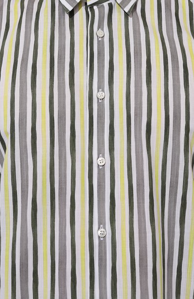 Хлопковая рубашка ZILLI, арт. LINA01M010084068R, фото 5