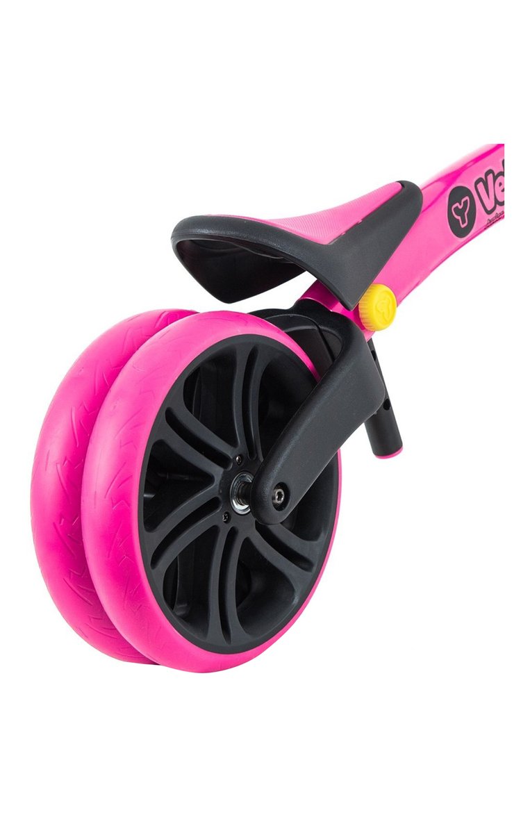 Детского беговел velo junior YVOLUTION фуксия цвета, арт. 101050 | Фото 2 (Нос: Не проставлено; Региональные ограничения белый список (Axapta Mercury): Не проставлено; Игрушки: Транспорт - беговелы)