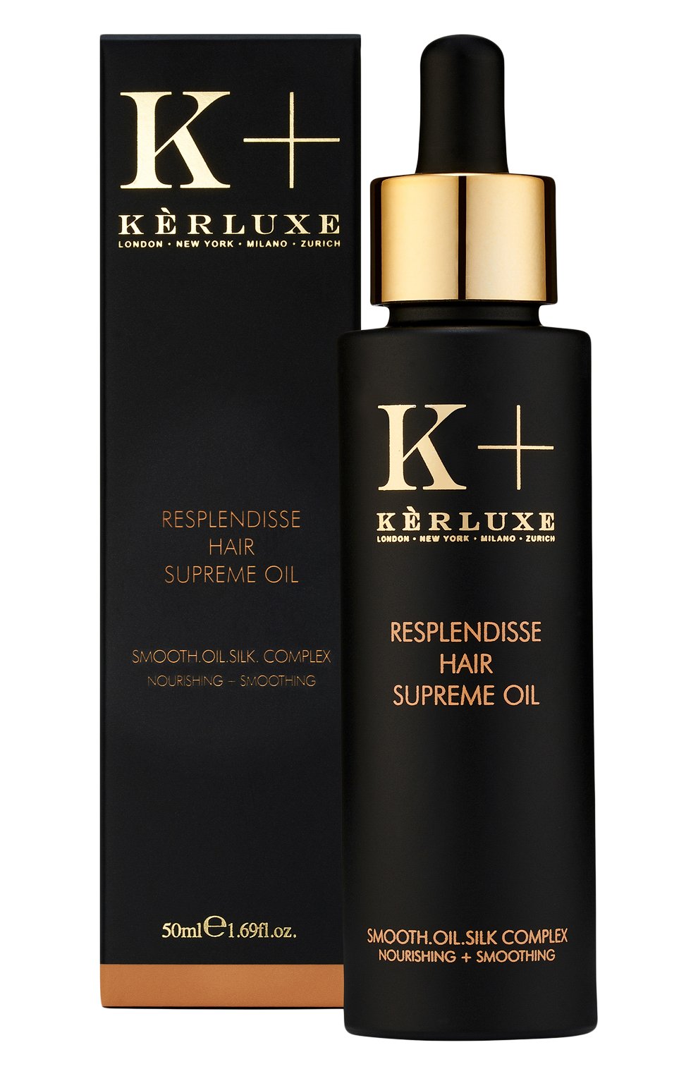 Масло для укладки кудрявых и непослушных волос resplendisse (50ml) KERLUXE, арт. 7640119848921, фото 2