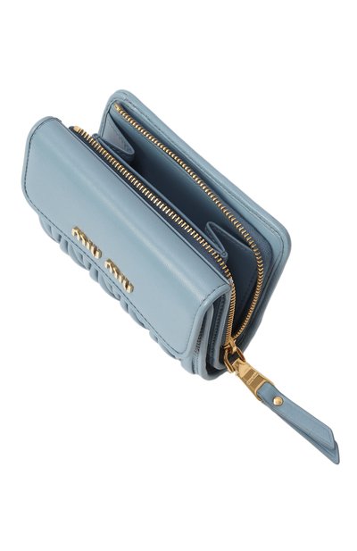 Кожаное портмоне MIU MIU, арт. 5ML002-N88-F0637, фото 2
