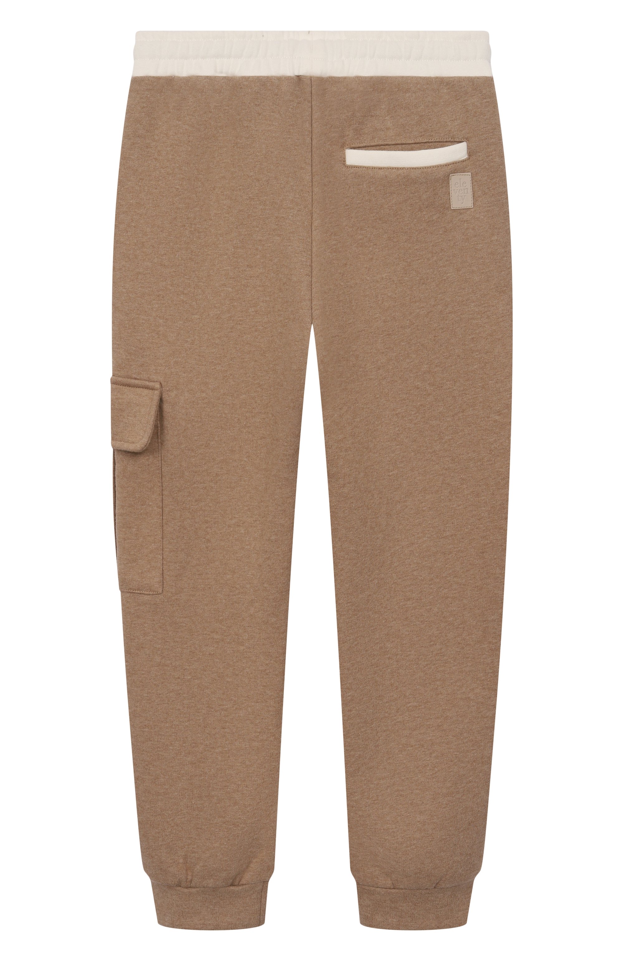 Джоггеры из хлопка и кашемира ELEVENTY, арт. EX6Q10/F0215/10-16, фото 2