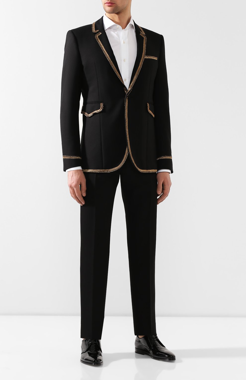 Шерстяной пиджак SAINT LAURENT, арт. 554316/Y519U, фото 2