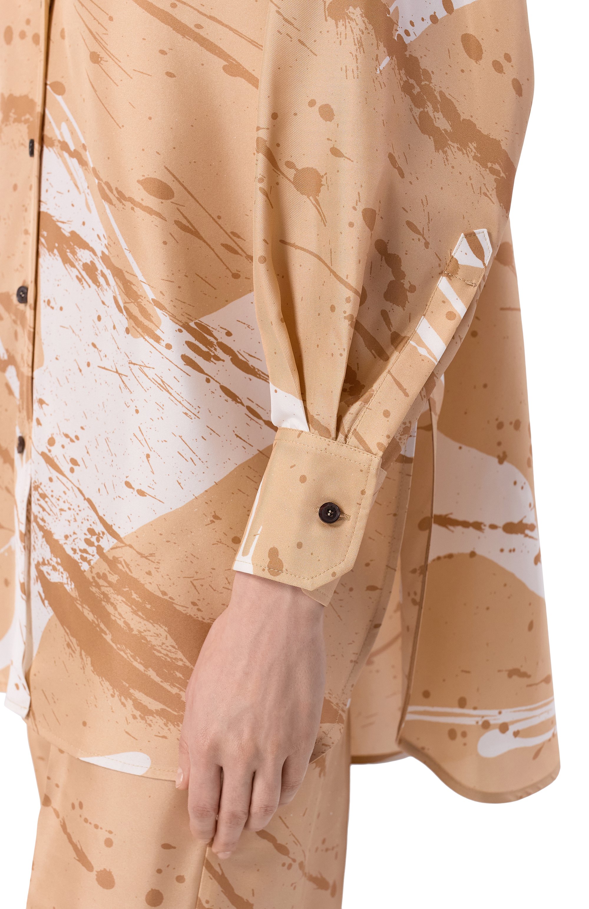 Шелковая рубашка KITON, арт. D61438K0999G05, фото 5