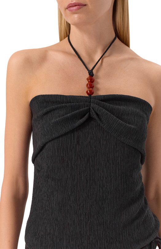 Топ Magda Butrym 307426 Чёрный  307426 Фото 5