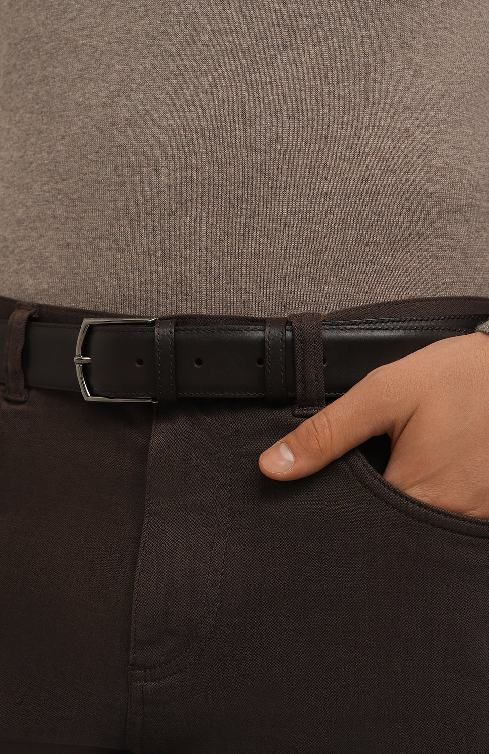 Кожаный ремень ARTIOLI, арт. BC013/35/GUANT0 CALF, фото 2