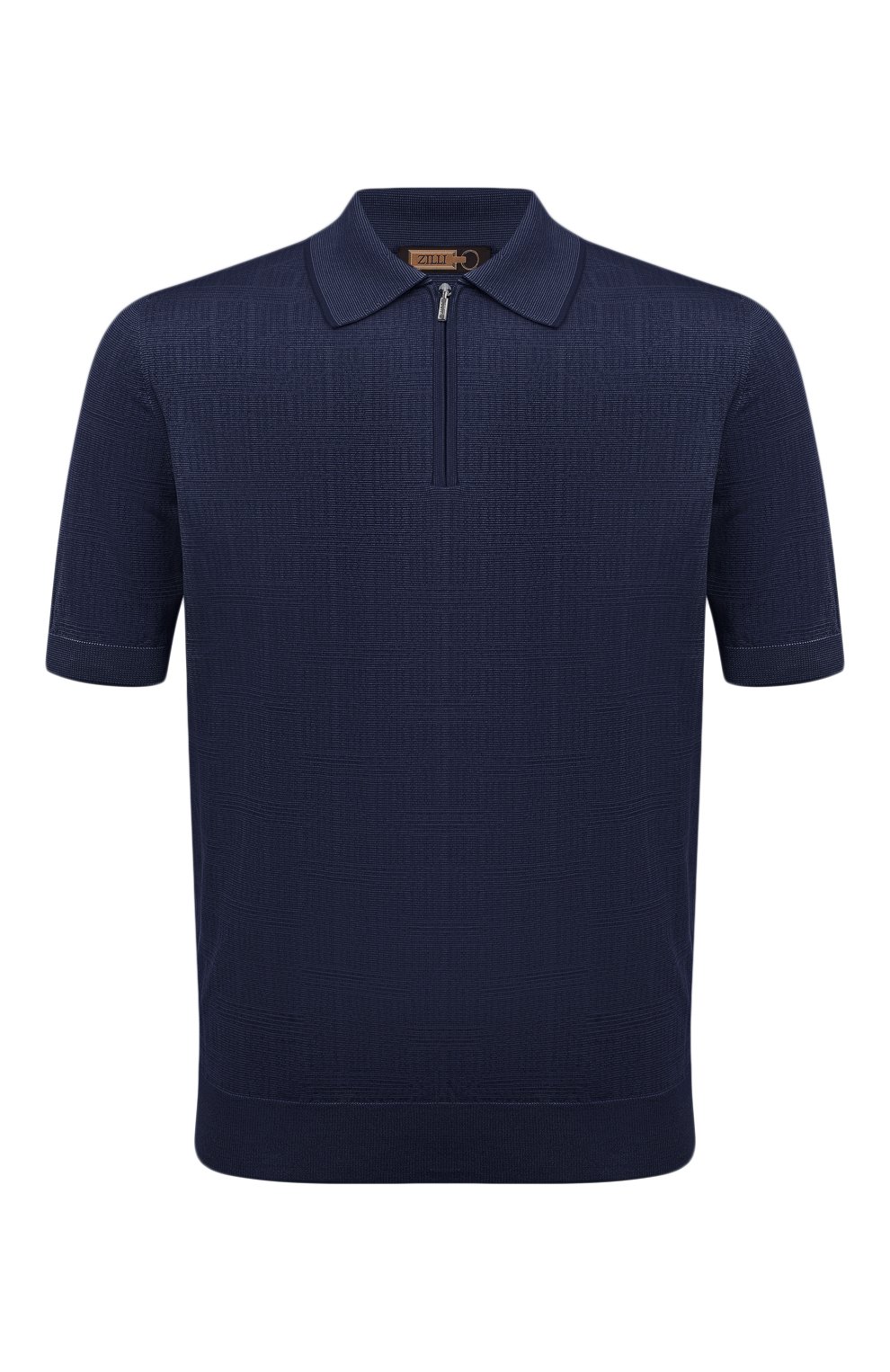 Поло из хлопка и шелка ZILLI, арт. MBZ-PZ112-REGI1/MC01, фото 1