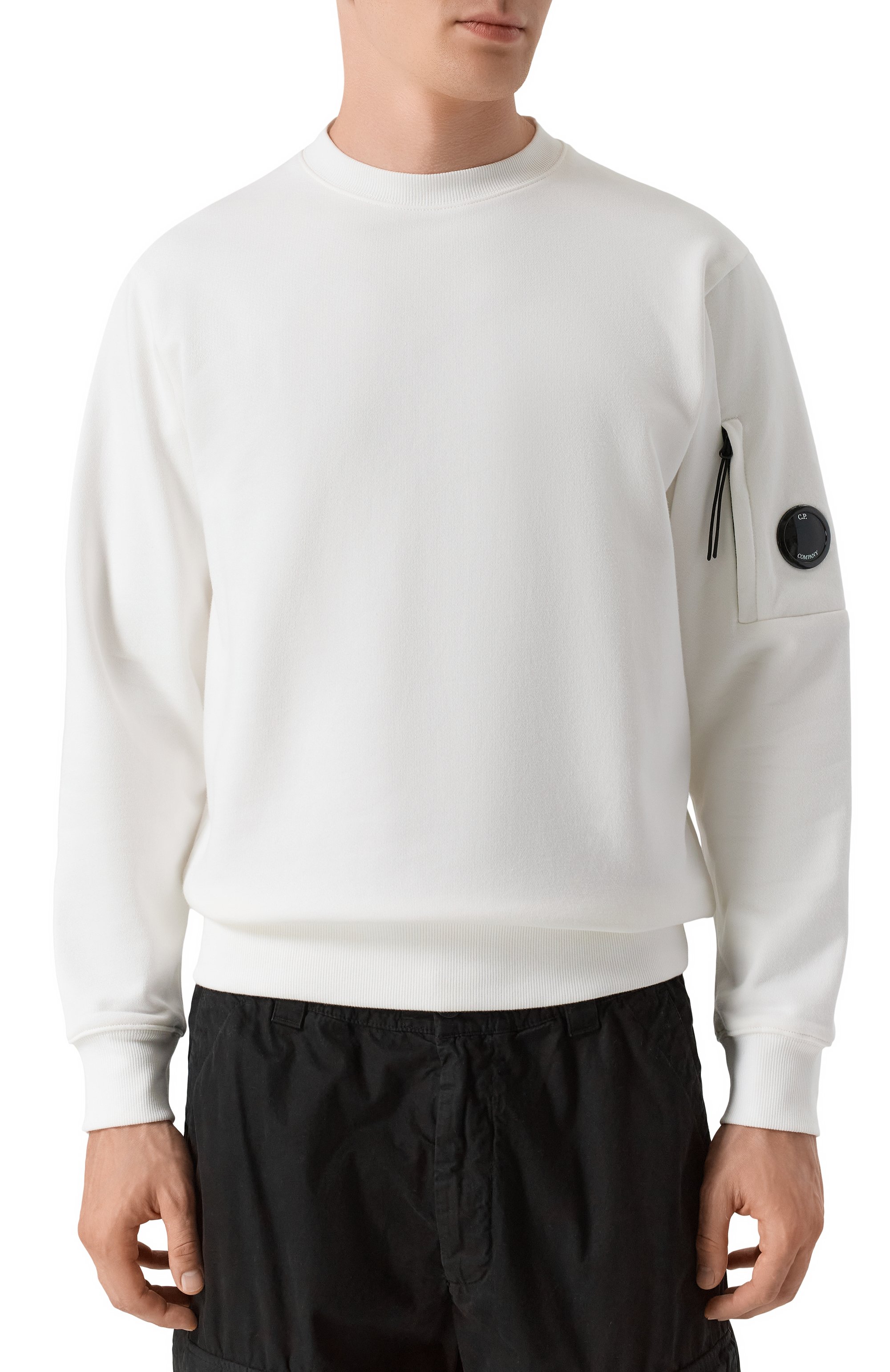 Хлопковый свитшот C.P. COMPANY, арт. RCCMSS713A005086W, фото 3