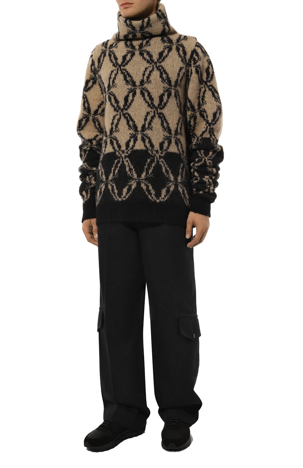 Хлопковые брюки-карго DRIES VAN NOTEN, арт. 242-020913-9245, фото 2