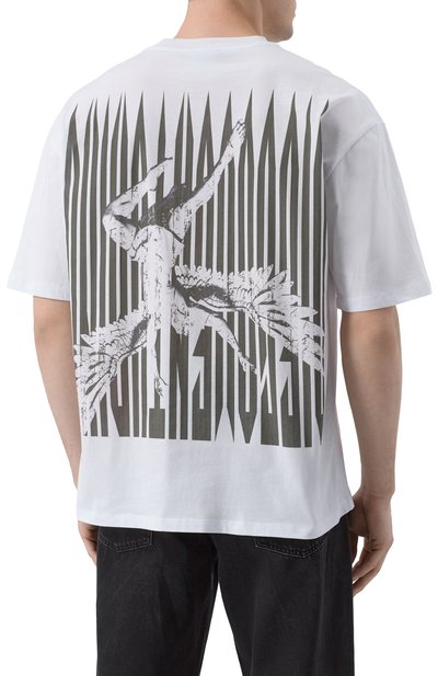 Хлопковая футболка DIEGO VENTURINO, арт. DVTS0DVI, фото 4