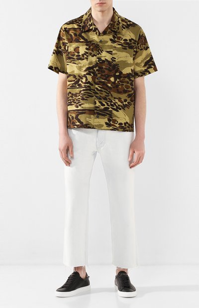 Хлопковая рубашка GIVENCHY, арт. BM60DT12P4, фото 2