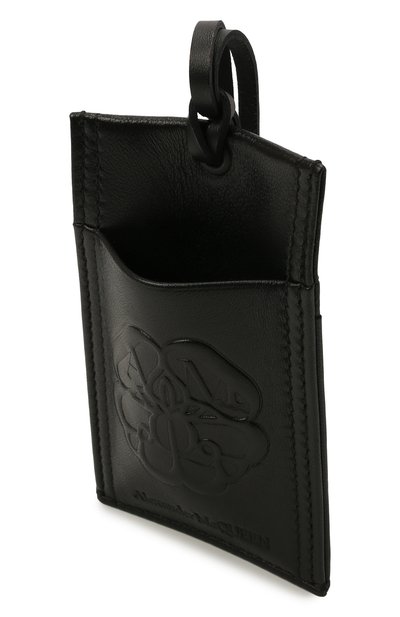 Кожаный футляр для кредитных карт ALEXANDER MCQUEEN, арт. 663103/1AAB2, фото 3