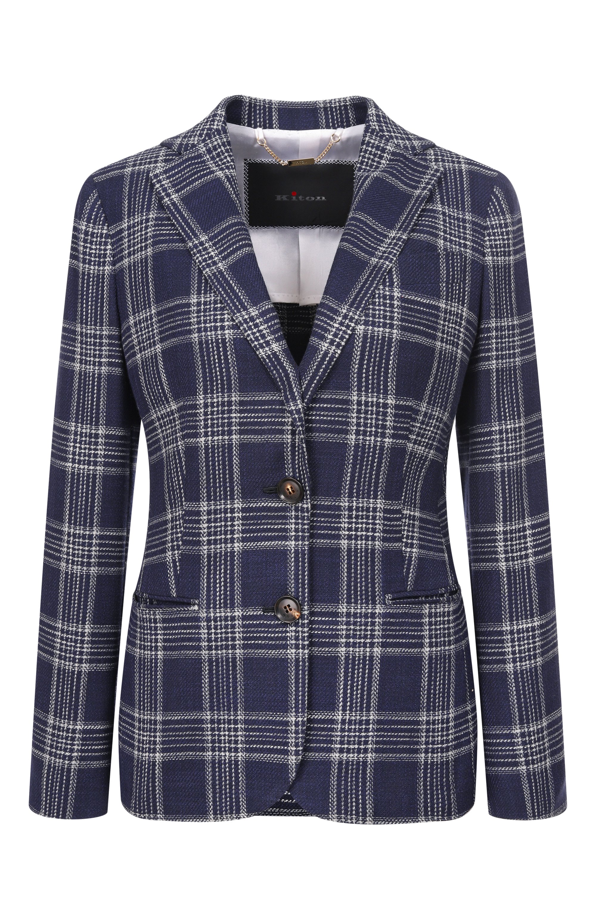 Жакет из шелка и хлопка KITON, арт. D23501K0650G10, фото 1