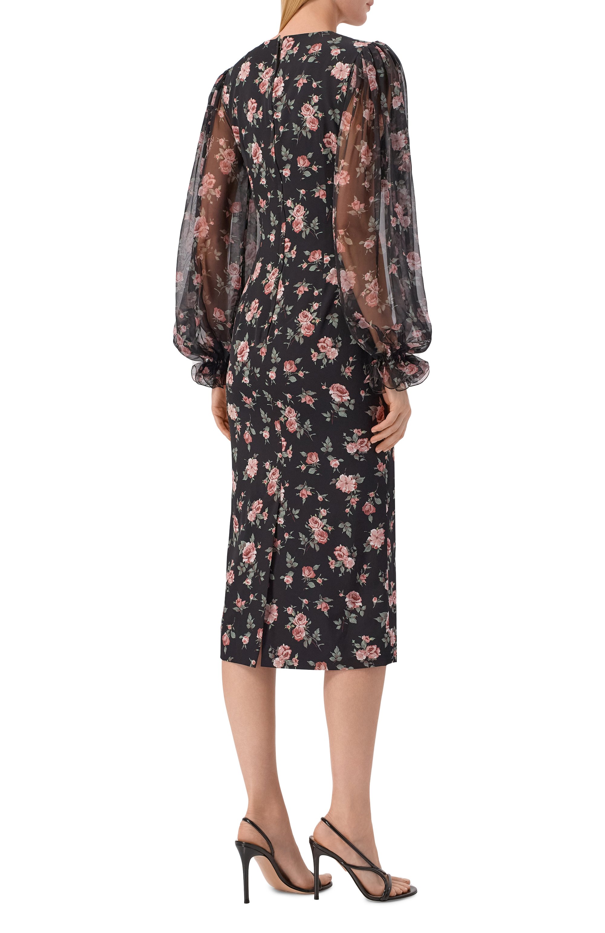 Шелковое платье DOLCE & GABBANA, арт. F611DT/FSA8C, фото 3