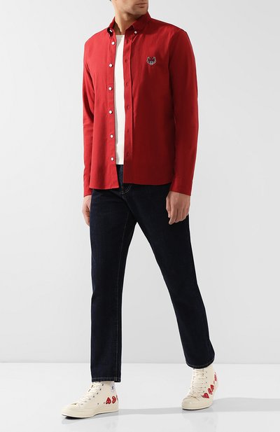 Хлопковая рубашка KENZO, арт. F965CH2041GF, фото 2