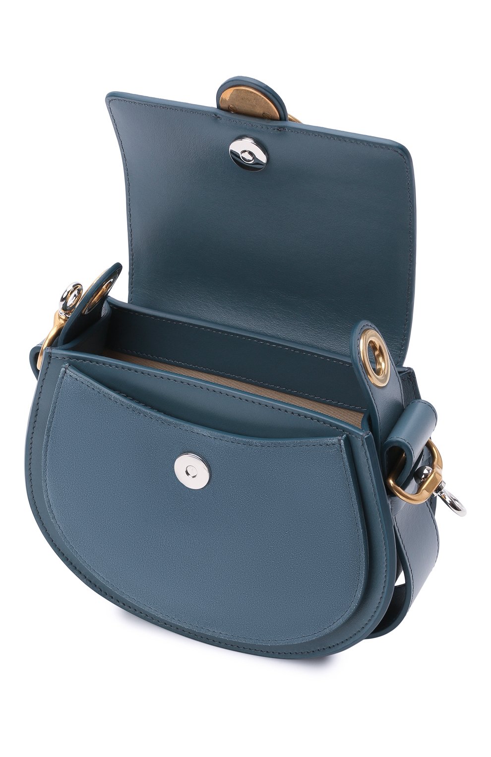 Сумка tess CHLOÉ синего цвета по цене 186000 руб., арт. CHC21US153E31, фото 4 Сумка tess CHLOÉ, арт. CHC21US153E31, фото 4