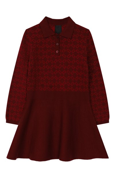 Платье из хлопка и кашемира GIVENCHY, арт. H31000