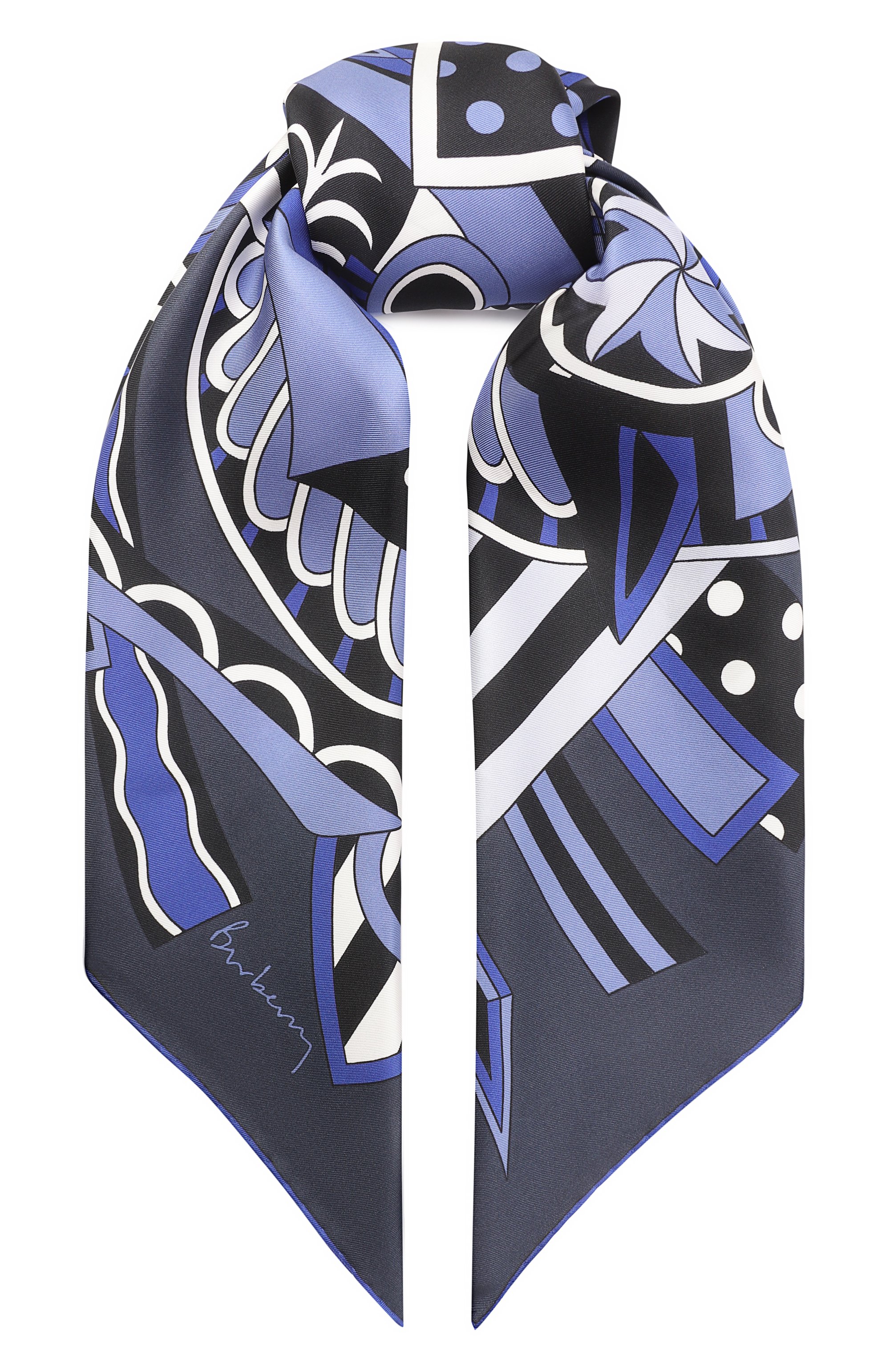 Шелковый платок BURBERRY, арт. 8102086, фото 1