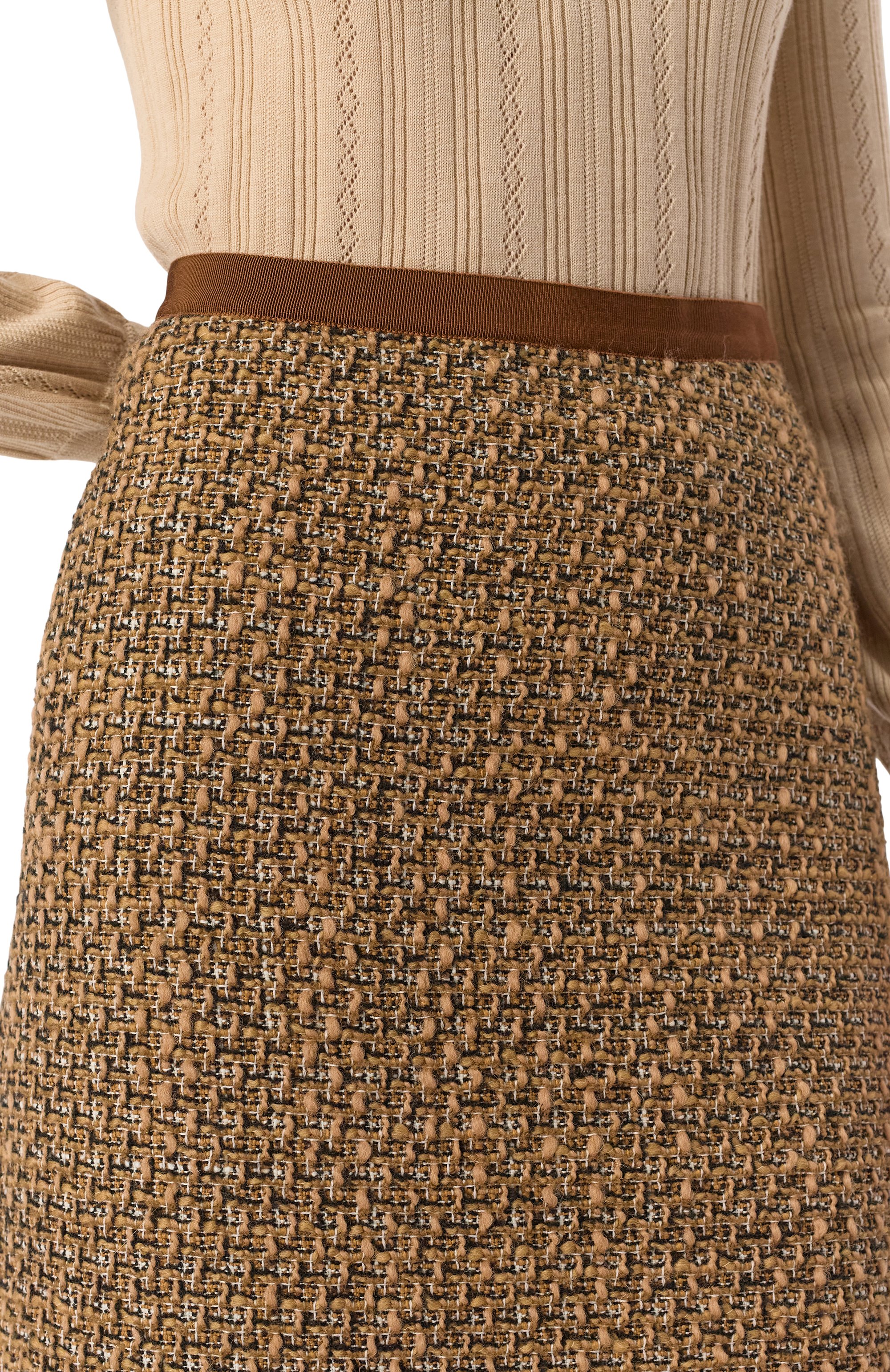 Твидовая юбка VALENTINO, арт. 6B3RACJ890M, фото 5