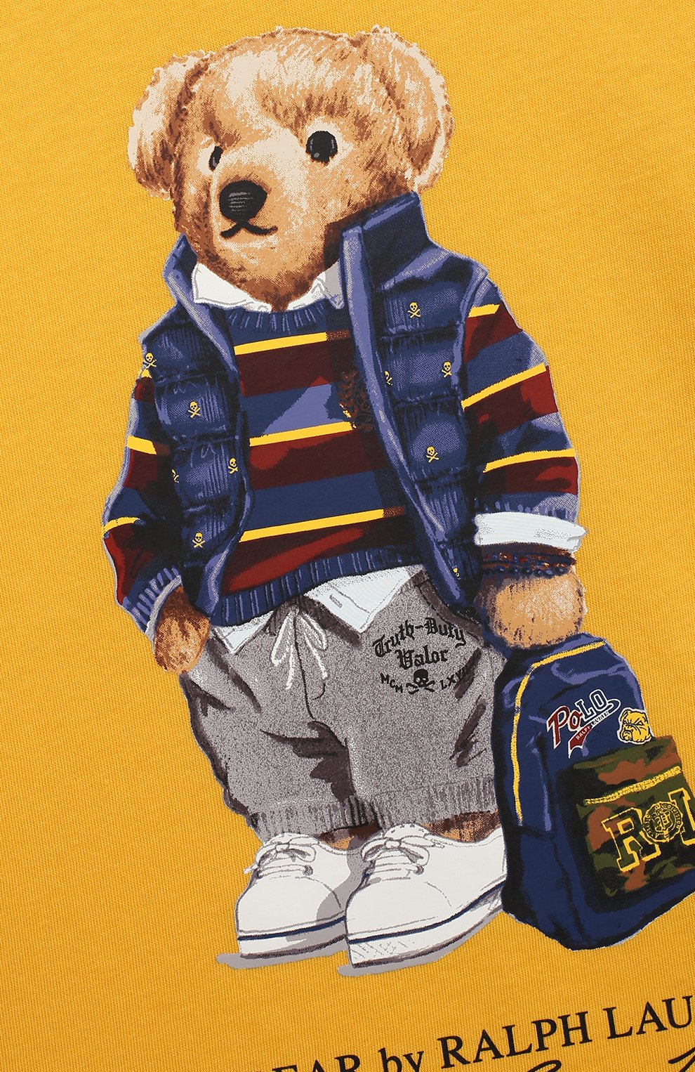 Хлопковая футболка POLO RALPH LAUREN, арт. 322799045, фото 3