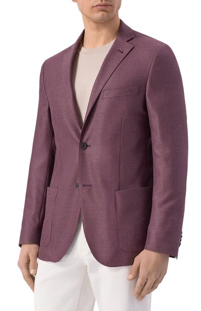 Пиджак из шелка и шерсти CORNELIANI, арт. 27X002/2718288, фото 3