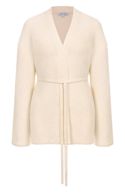Кардиган из кашемира и хлопка Addicted AD2517 Кремовый AD2517
