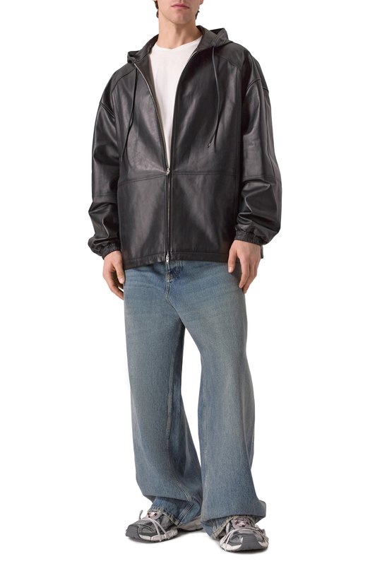 Комбинированные кроссовки 3XL Balenciaga 734734/W3XL5 Серый  734734/W3XL5 Фото 2