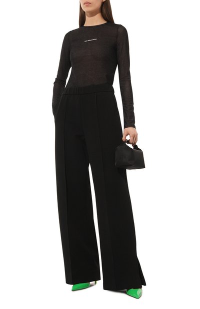 Топ LES BENJAMINS черного цвета по цене 13050 руб., арт. LB22FWGASFULS-005, фото 2 Топ LES BENJAMINS, арт. LB22FWGASFULS-005, фото 2