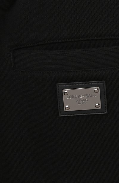 Хлопковые джоггеры DOLCE & GABBANA, арт. L4JPT0/G7I2P/8-12+, фото 3