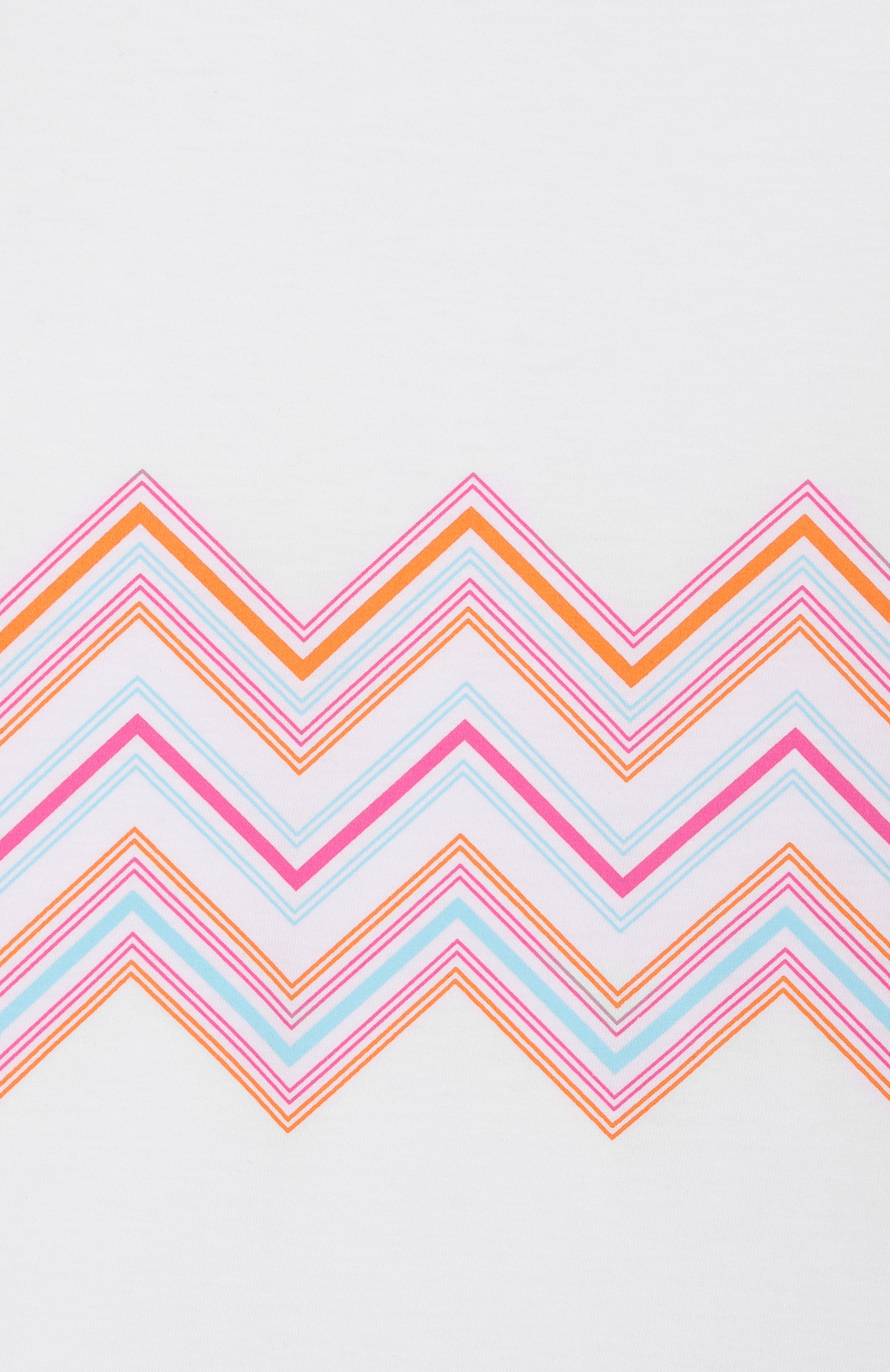 Хлопковая футболка MISSONI белого цвета по цене 15700 руб., арт. MW8A71/J0177/6-10, фото 3 Хлопковая футболка MISSONI, арт. MW8A71/J0177/6-10, фото 3