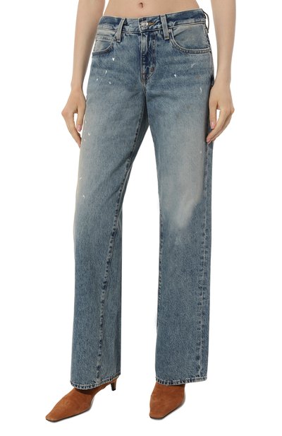 Джинсы SLVRLAKE синего цвета по цене 52450 руб., арт. MICJ707SSRDR/MICA, фото 3 Джинсы SLVRLAKE, арт. MICJ707SSRDR/MICA, фото 3